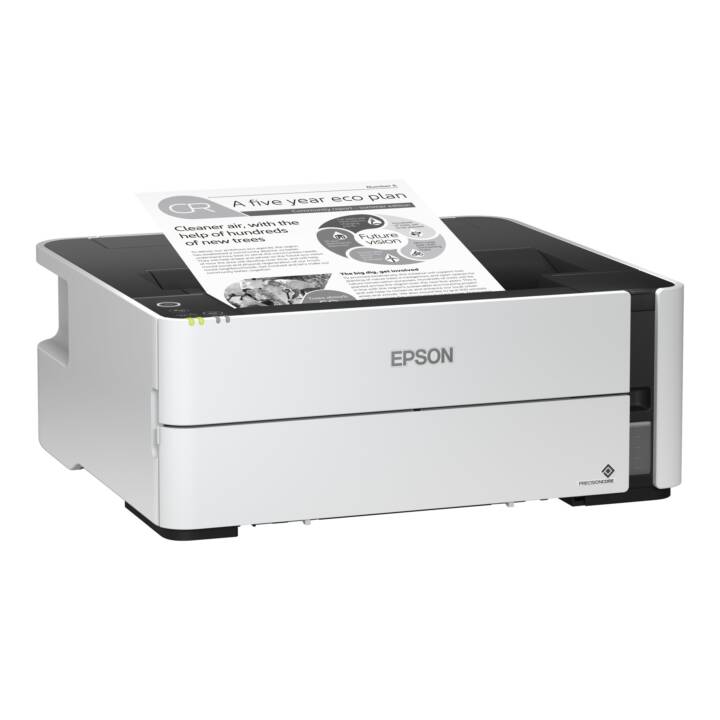 EPSON EcoTank ET-M1180 (Imprimante à jet d'encre, Noir et blanc, Wi-Fi, WLAN)