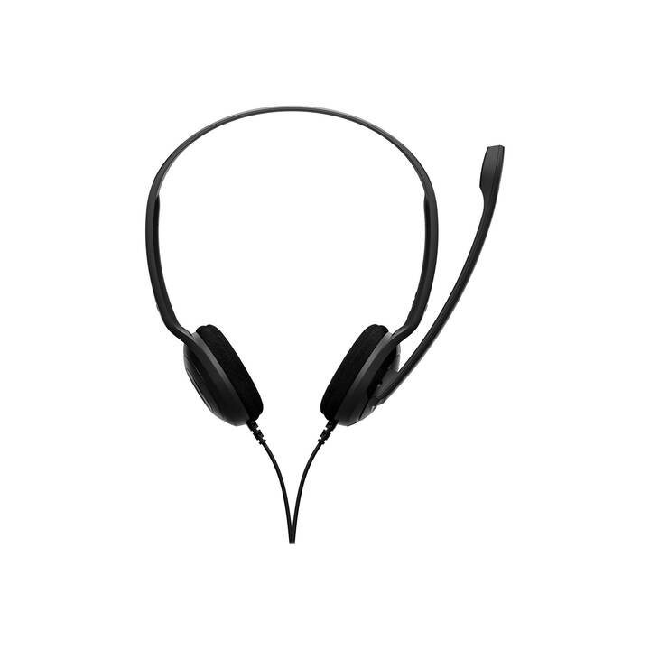 EPOS Office Headset PC 5 (On-Ear, Kabel, Schwarz)