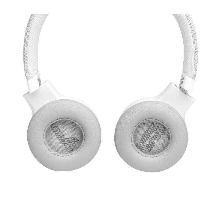 JBL BY HARMAN Live 400BT (On-Ear, Bluetooth 4.2, Blanc)