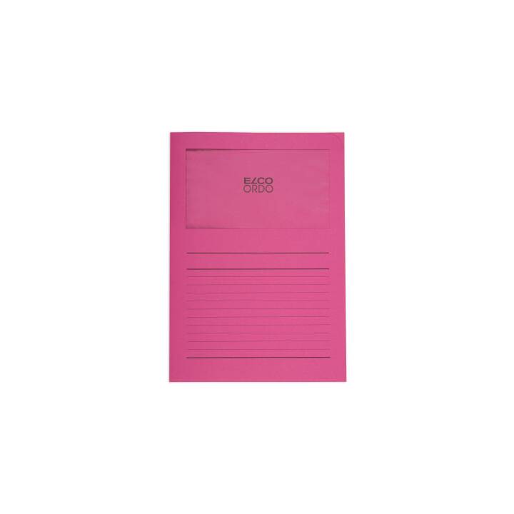ELCO Cartellina trasparente Ordo Classico (Pink, A4, 100 pezzo)
