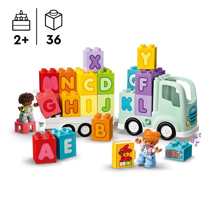 LEGO DUPLO My Town Le camion de l'Alphabet (10421)