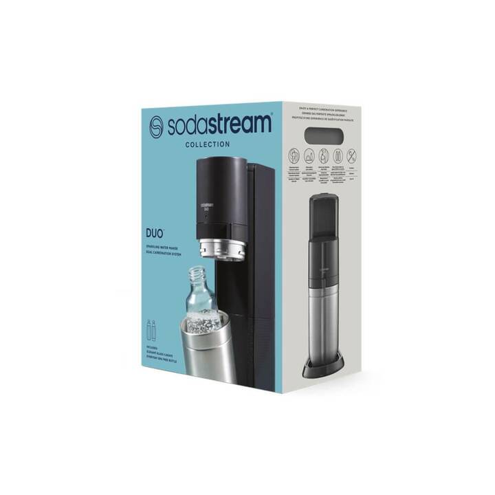 SODASTREAM Duo (60 l, Argento, Nero)