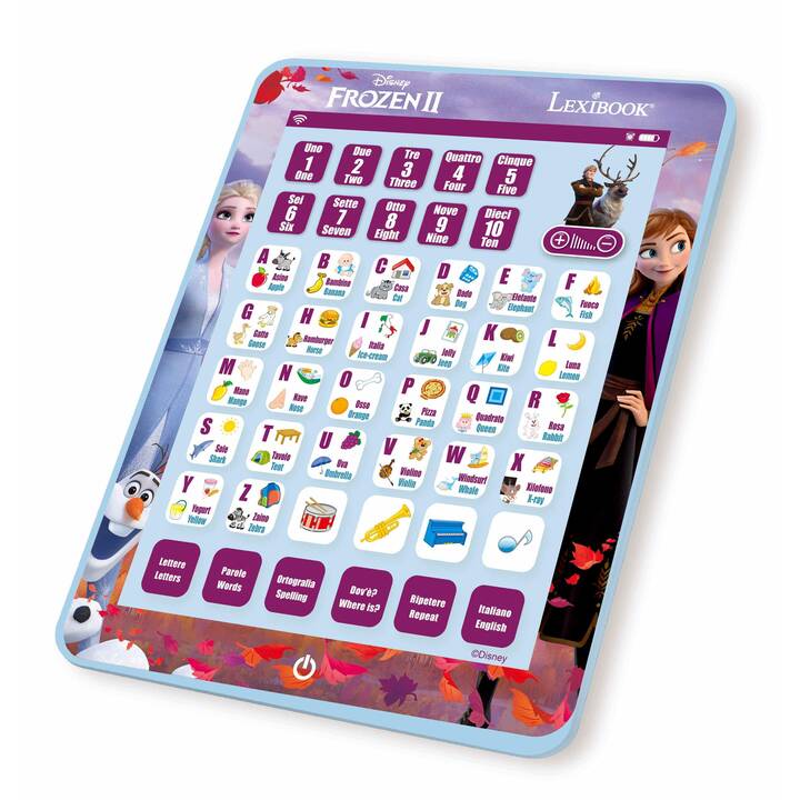 LEXIBOOK Tablet per bambini Frozen (IT, EN)