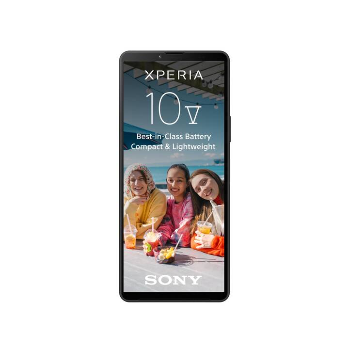 SONY Xperia 10 V (128 GB, Noir, 6.1", 48 MP, 5G)