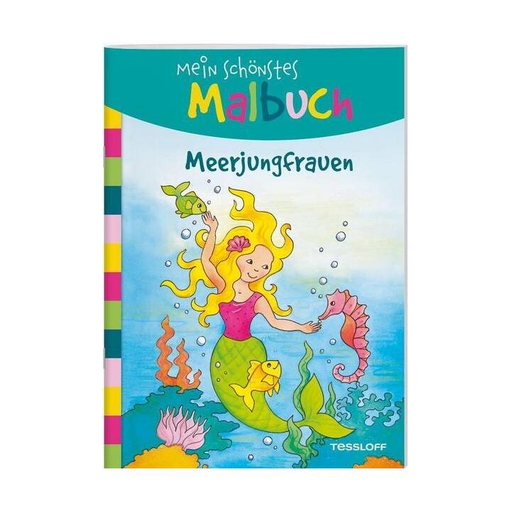 Mein schönstes Malbuch. Meerjungfrauen. Malen für Kinder ab 5 Jahren