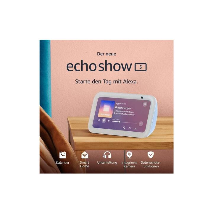 AMAZON Enceinte connectée Echo Show 5