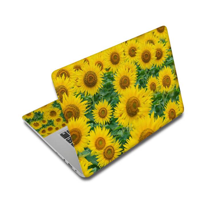 EG Schutz Aufkleber für 12" Notebook - Blumen