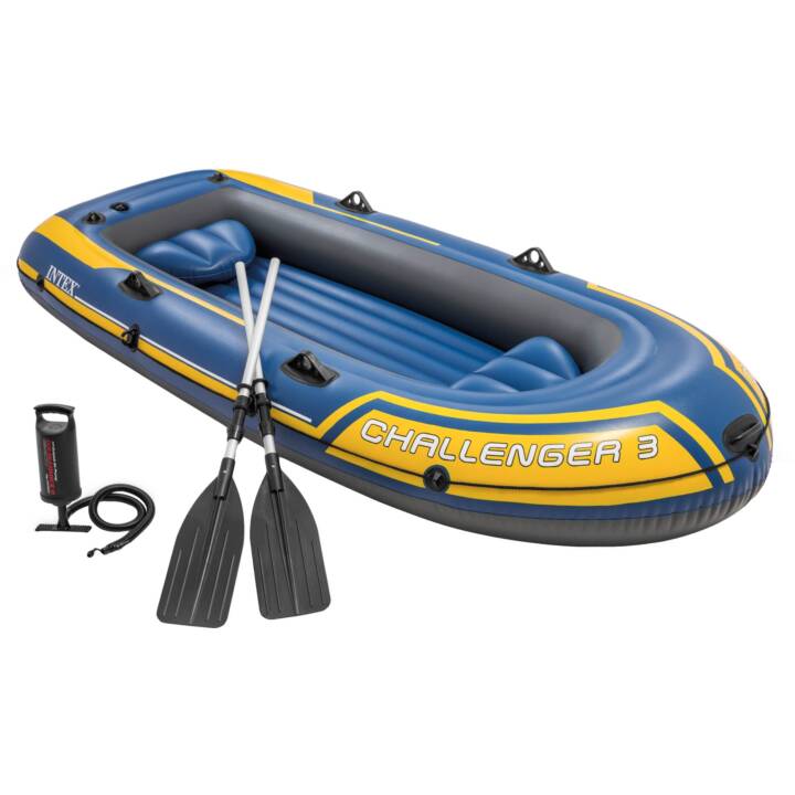 INTEX Bateaux gonflables Challenger 3 Set (295 cm, 3 personnes)