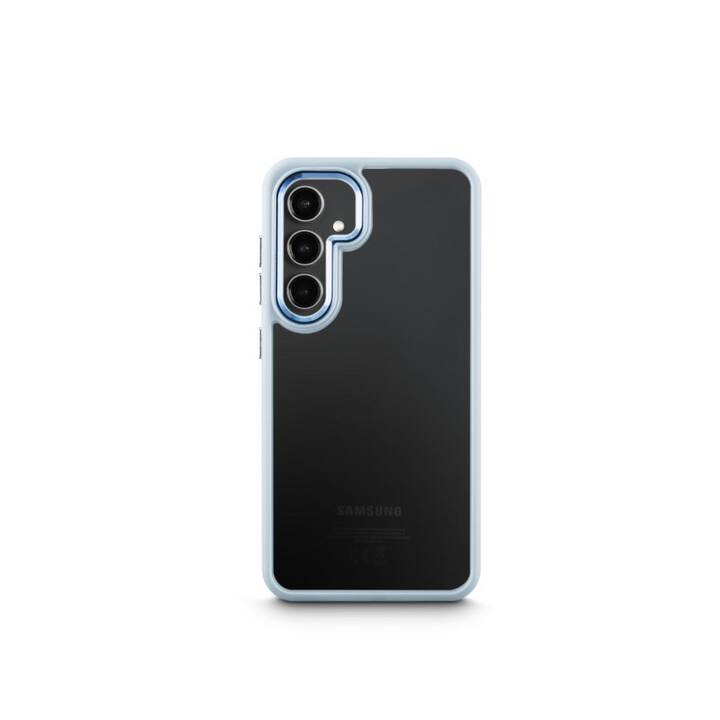 HAMA Backcover Cam Protect (Galaxy S24, Transparent, Bleu)