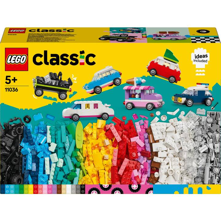 LEGO Classic Les véhicules créatifs (11036)