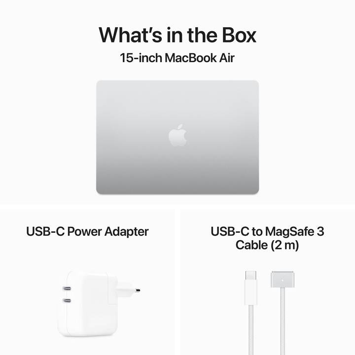 APPLE MacBook Air 2024 (15.3", Apple M3 Chip, 24 GB RAM, 512 GB SSD)