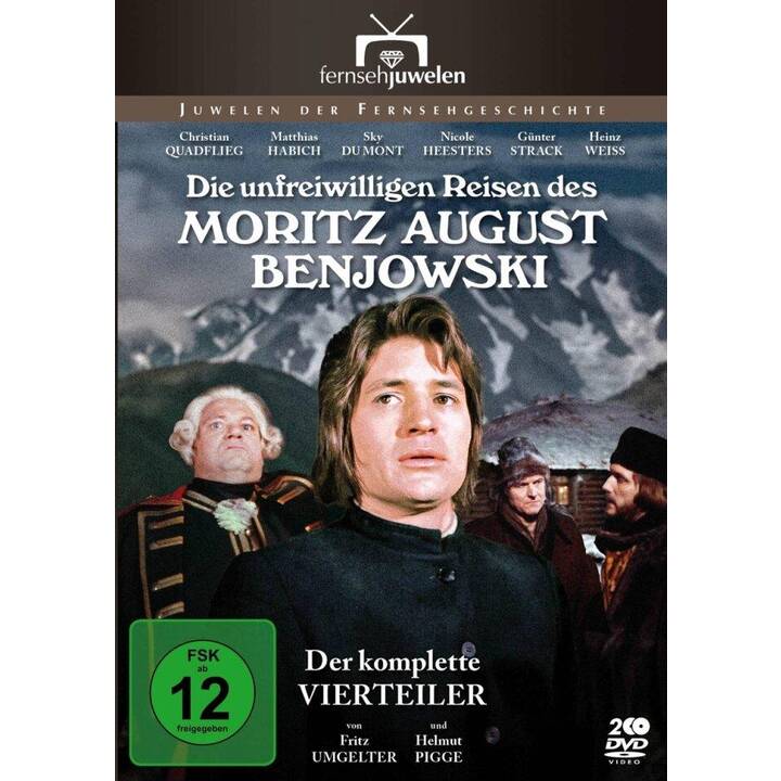 Die unfreiwilligen Reisen des Moritz August Benjowski 1-4 - La série complète (DE)