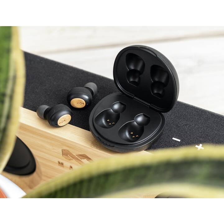HOUSE OF MARLEY Champion (In-Ear, Bluetooth 5.0, Noir)