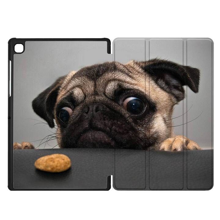 EG coque pour Samsung Galaxy Tab A7 Lite 8.7" (2021) - beige - chiens