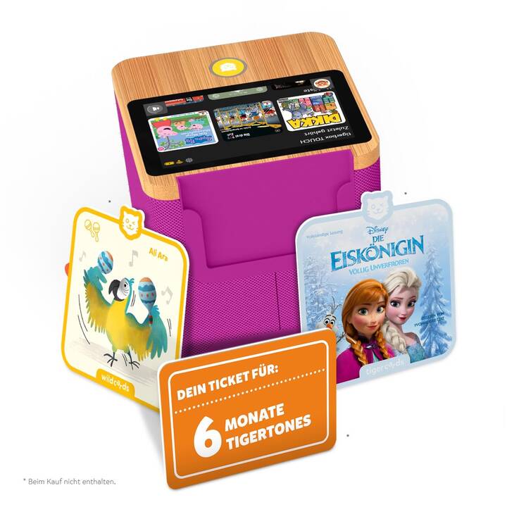 TIGERMEDIA Lettore audio per bambini Tigerbox Touch Plus Swiss Edition (DE, Svizzero tedesco)