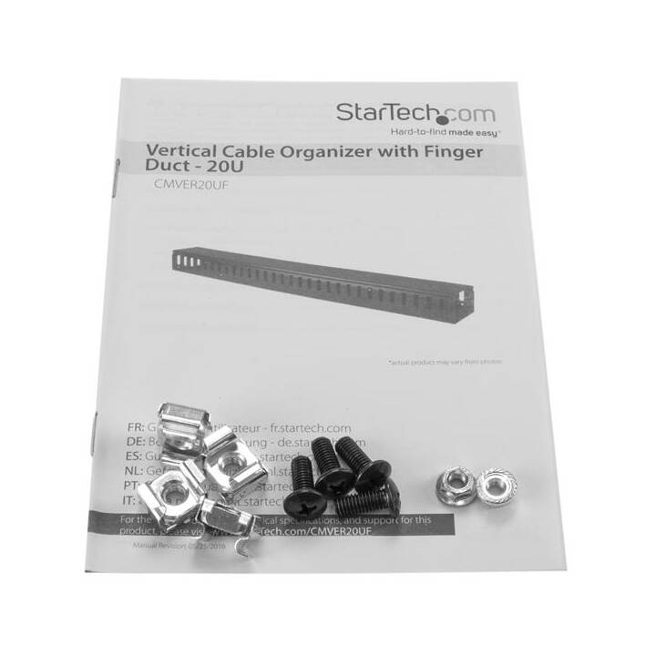 STARTECH.COM Kit de gestion des câbles (91.4 cm, 1 pièce)