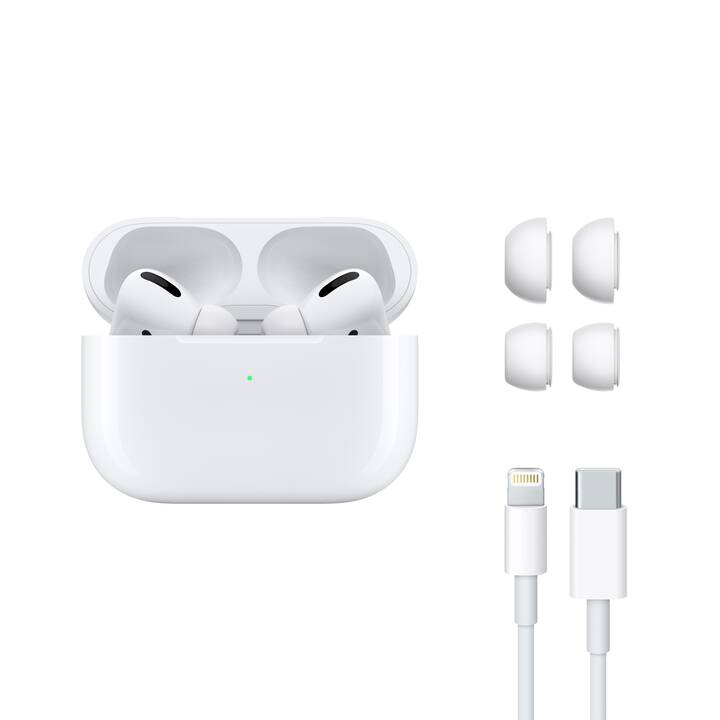APPLE AirPods Pro (In-Ear, Bluetooth 5.0, Blanc)