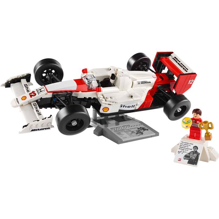 LEGO Icons McLaren MP4/4 et Ayrton Senna (10330)