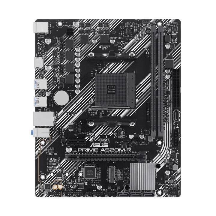 ASUS Prime (AM4, AMD A520, Micro ATX)