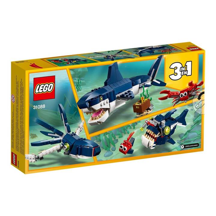 LEGO Creator 3-in-1 Les créatures sous-marines (31088)
