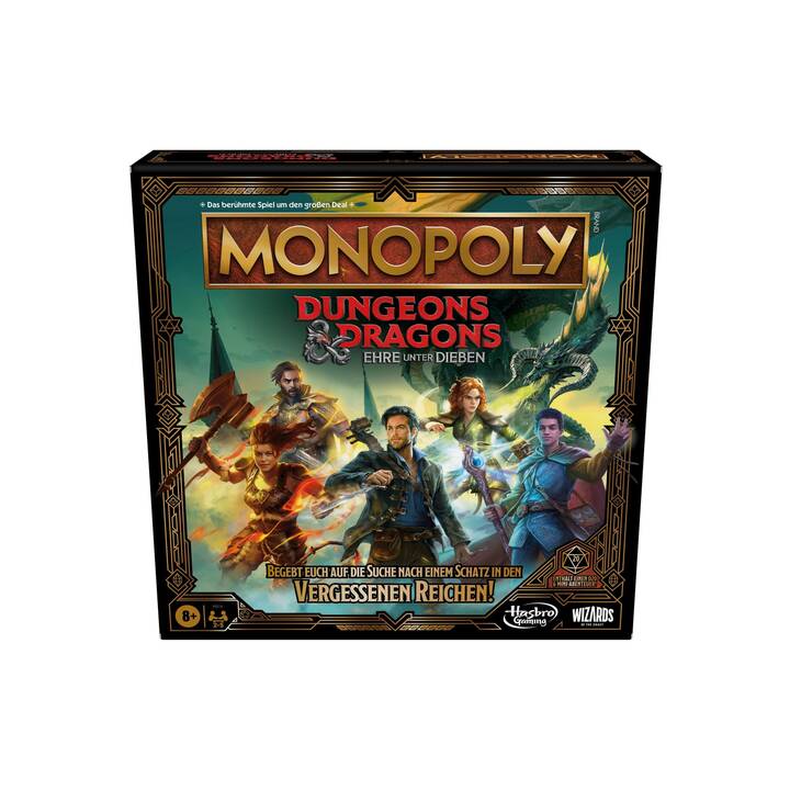 HASBRO Monopoly Dungeons & Dragons – Ehre unter Dieben (DE)