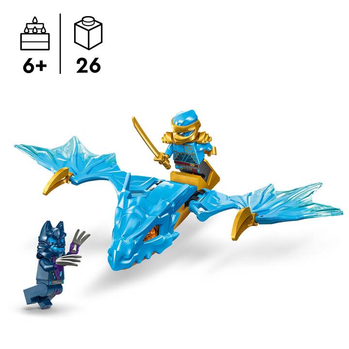 LEGO Ninjago L’attaque du dragon rebelle de Nya (71802)