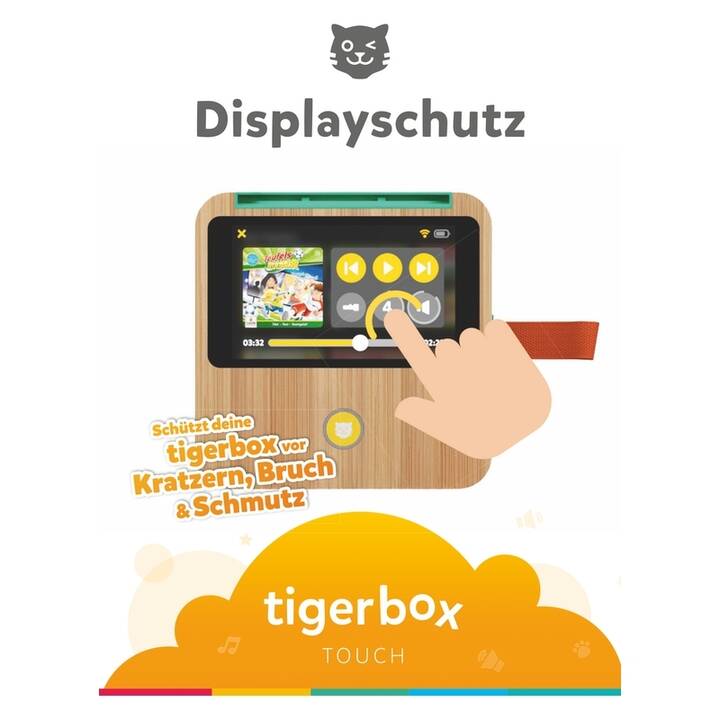 TIGERMEDIA Displayschutzfolie (DE, Tigerbox Touch)
