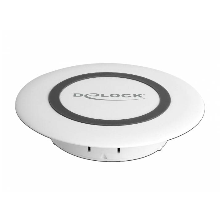DELOCK Delock Wireless Charger 65918 für Tischeinbau Caricabatteria senza fili (10 W, USB-A)