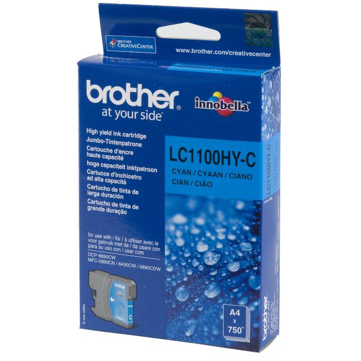 BROTHER LC-1100HY (Cyan, 1 pezzo)