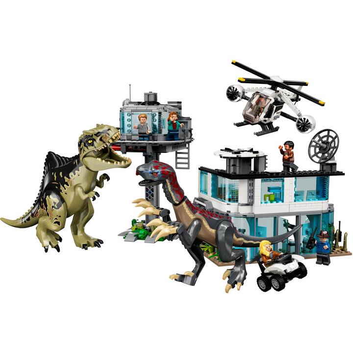 LEGO Jurassic World L’attaque du Giganotosaurus et du Therizinosaurus (76949)