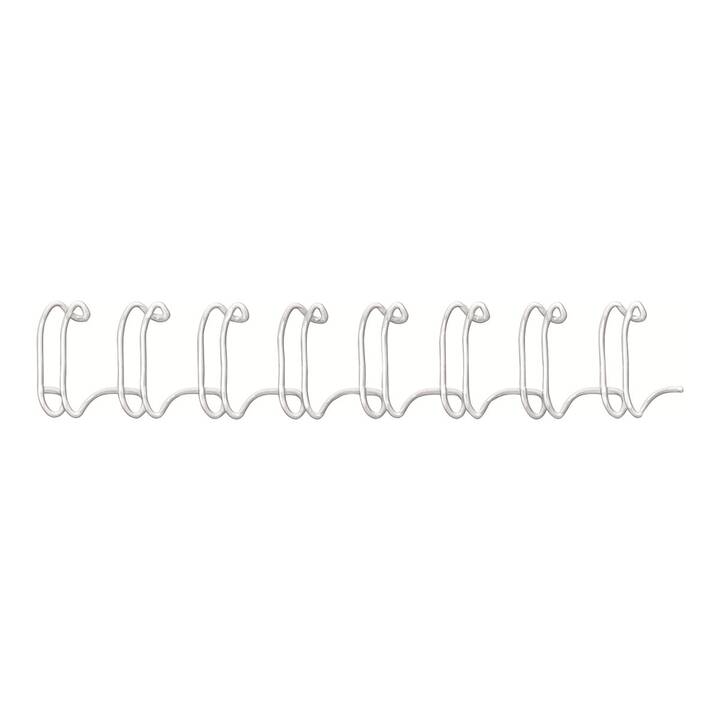 FELLOWES Anneaux de reliure fil (21 cm, Blanc)