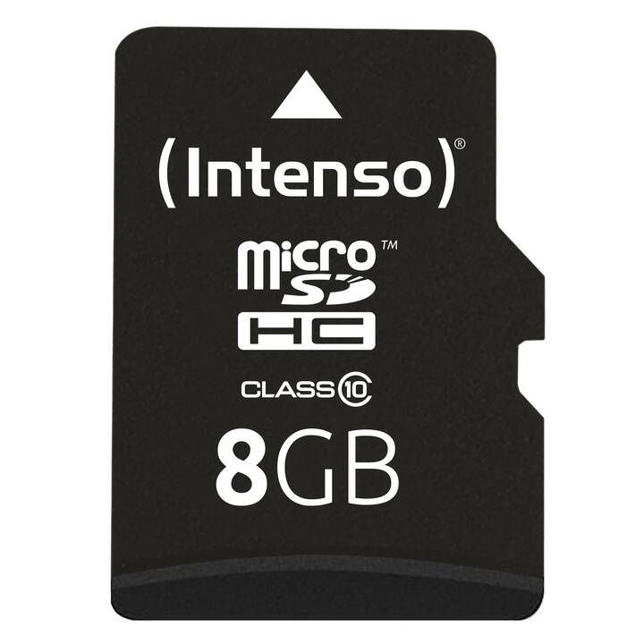 INTENSO MicroSDHC Performance (Class 10, 8 Go, 20 Mo/s)