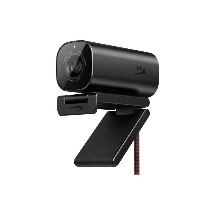 HYPERX Vision S Webcam (8 MP, Schwarz)