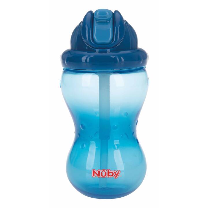 NUBY Tasse d'apprentissage Flip-it (Bleu)