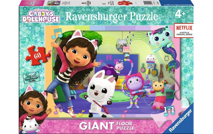 RAVENSBURGER Gabby's Dollhouse Giant Floor Puzzle (60 Teile ...