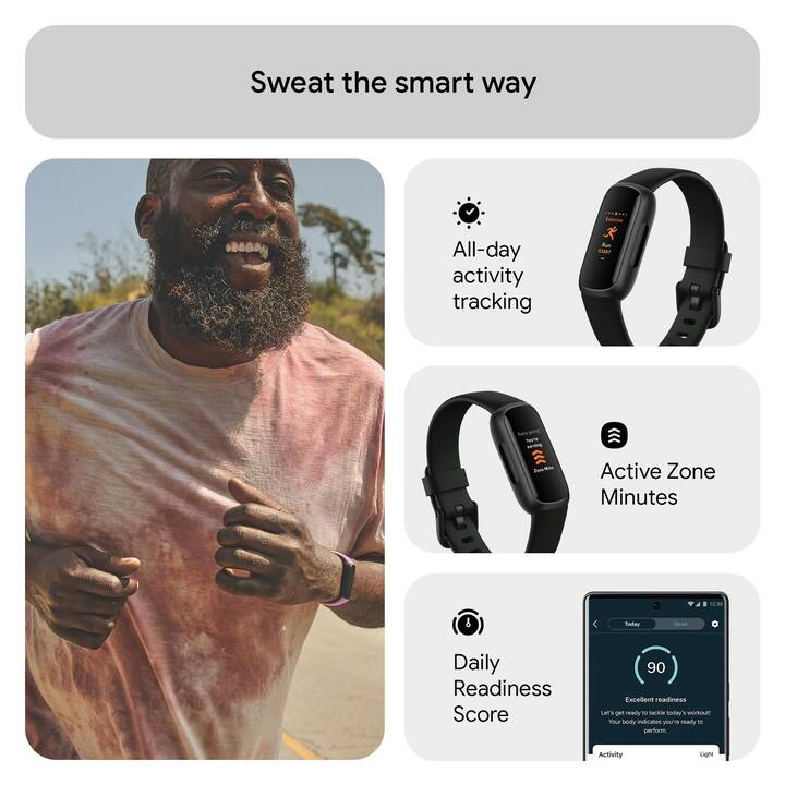 FITBIT Inspire 3 (L, S, Nero)