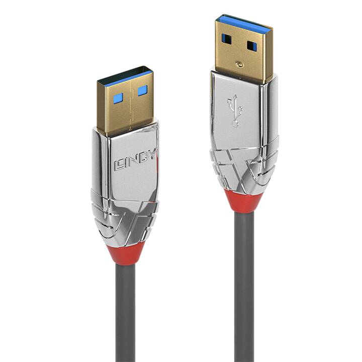 LINDY USB-Kabel Grau - 3 m