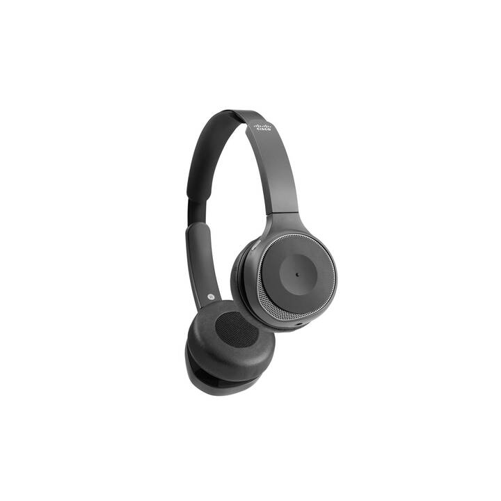 CISCO Office Headset 730 (On-Ear, Kabellos, Carbon)