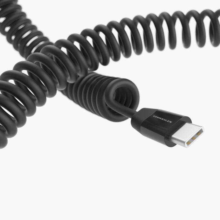VONMÄHLEN Allroundo GaN All-in-One Kabel (USB C, USB A, MicroUSB B, Lightning, 0.9 m)