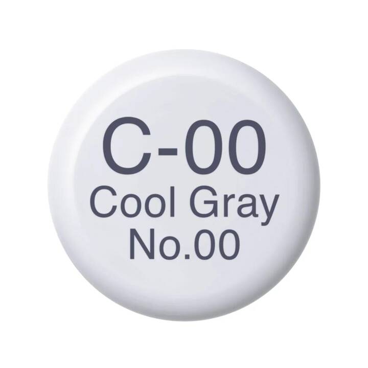 COPIC Tinte C-00 - Cool Grey No.00 (Grau, 12 ml)
