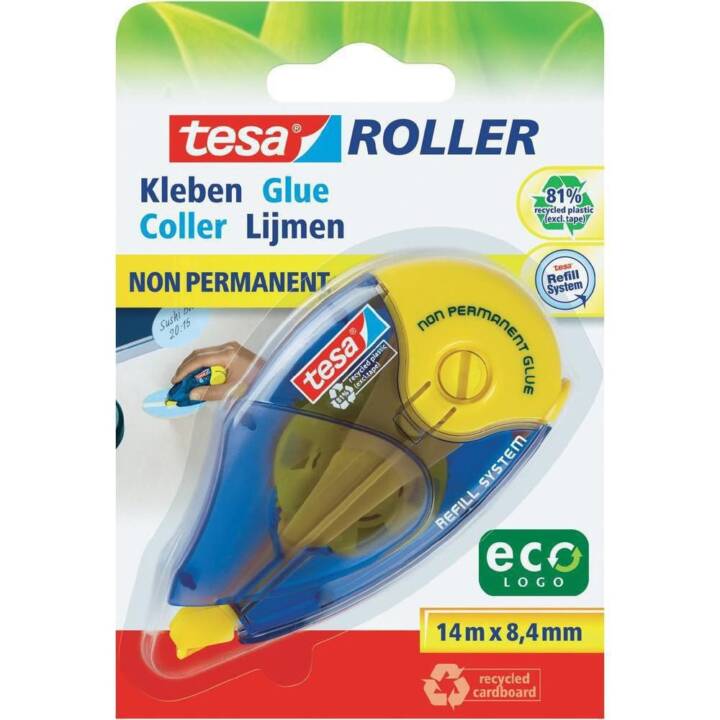 TESA Kleberoller EcoLogo (14 m, 1 Stück)