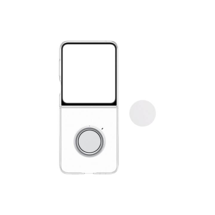 SAMSUNG Flicpcover con adattatore (Galaxy Z Flip 5, trasparente)