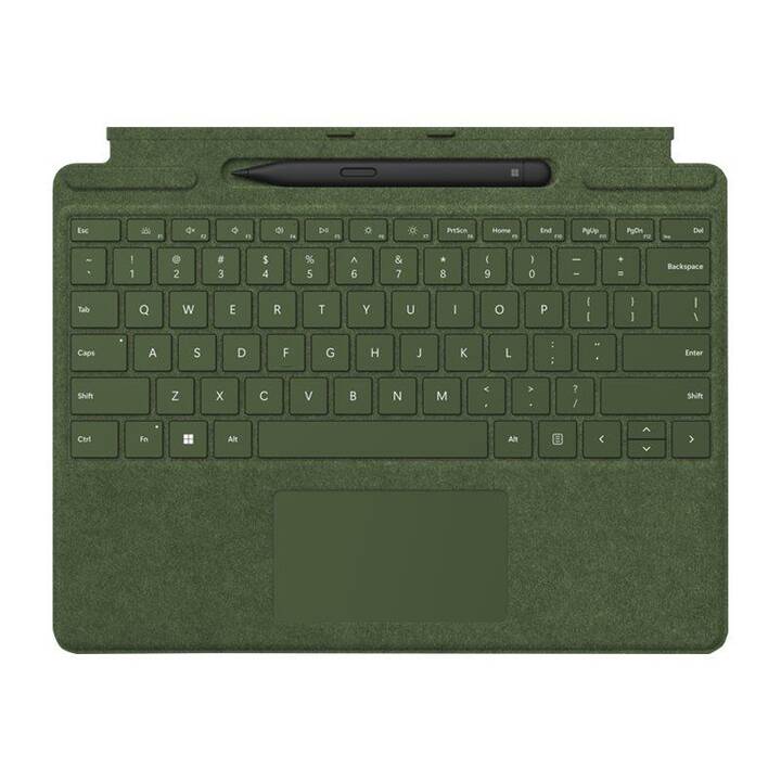 MICROSOFT Type Cover / Tablet Tastatur (Surface Pro 8, Surface Pro 9, Surface Pro X, Grün)