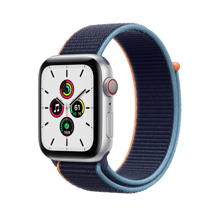 APPLE Watch SE GPS + Cellular (44 mm, Alluminio, Nylon) - Interdiscount