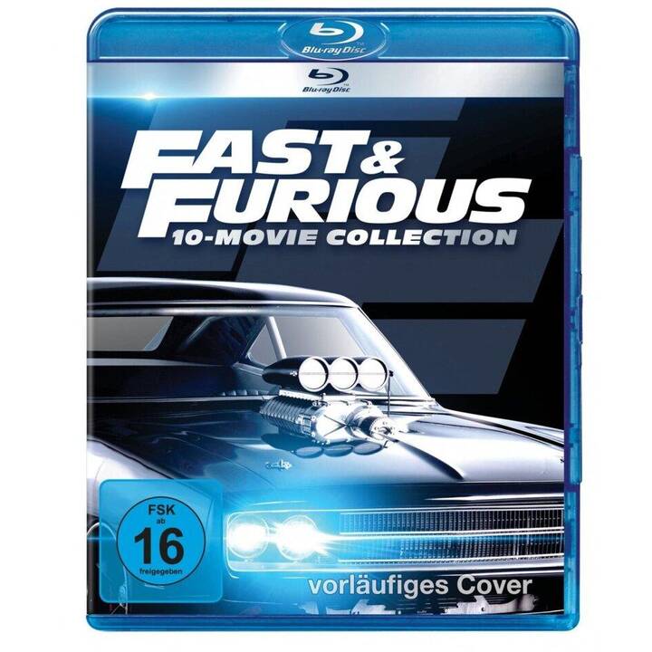 Fast & Furious 10-Movie Collection (DE, EN)