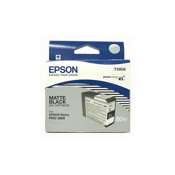 EPSON T580800 (Noir mat, 1 pièce)