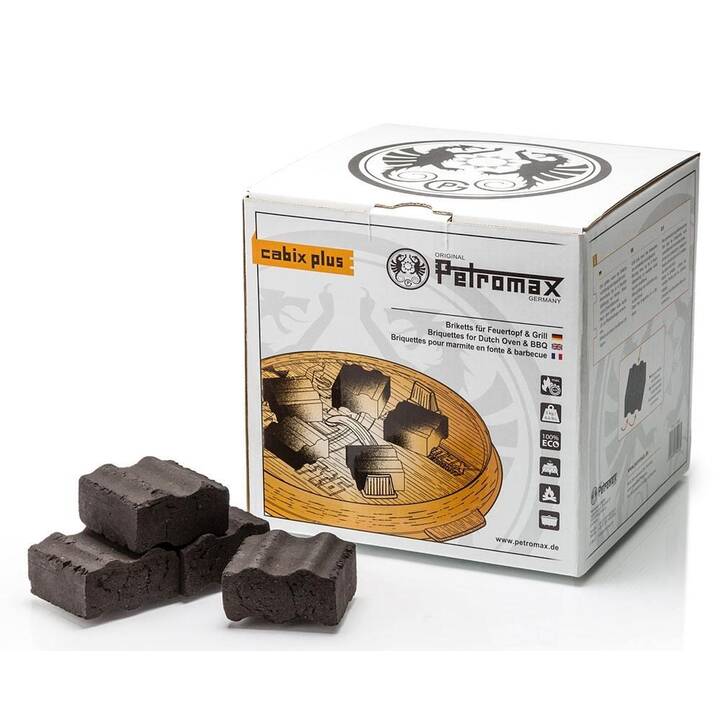 PETROMAX Mattonella in carbone legna Cabix Plus (Cocos, 3 kg)