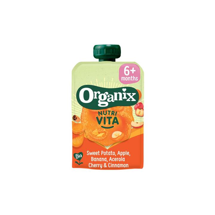 ORGANIX Bio Fruchtpüree Quetschbeutel (100 g)