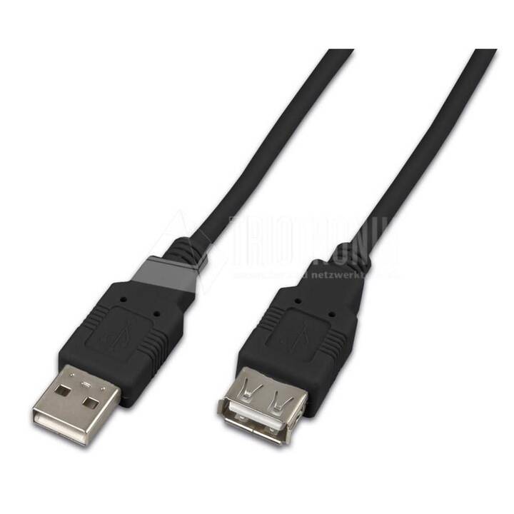 WIREWIN Câble USB (USB 2.0 Type-A, USB 2.0 Type-A, 1.5 m)