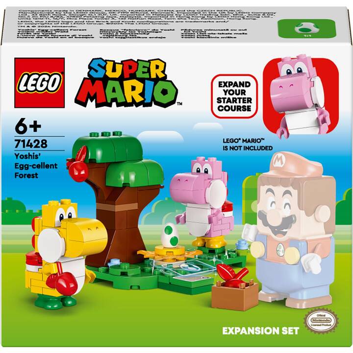 LEGO Super Mario Pack di espansione Yoshi nella foresta fuovolosa (71428)